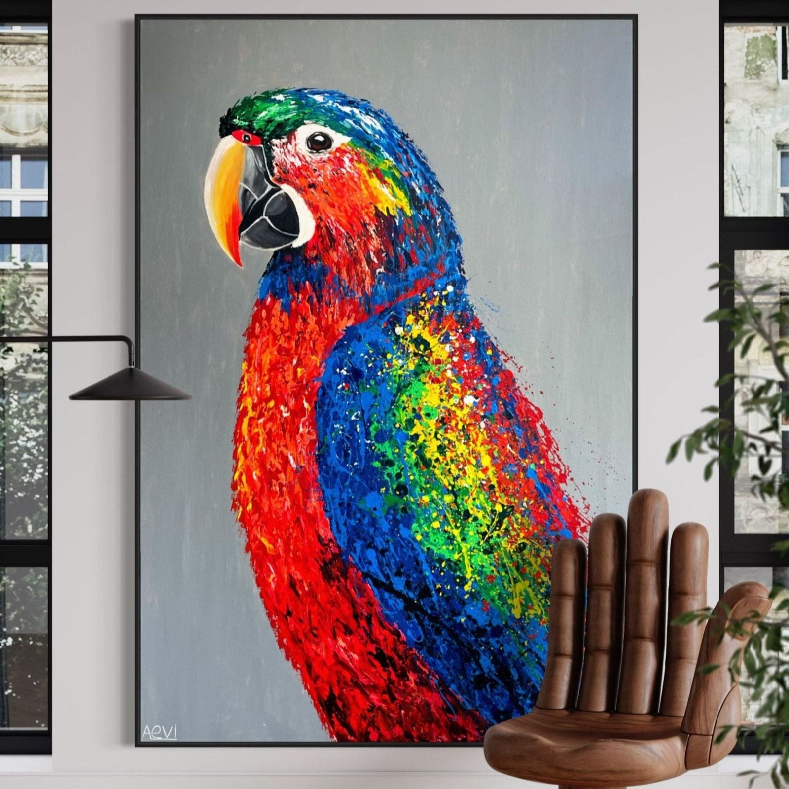 LIMITED EDITION PRINT - Tropical Color - Canvas BY Albert Levi Art