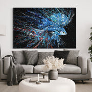 Limited Edition Print - turbulent water - Canvas BY Albert Levi Art