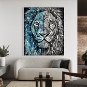 Colorful Canvas: "Lion Of Judah" by Albert Levi Art