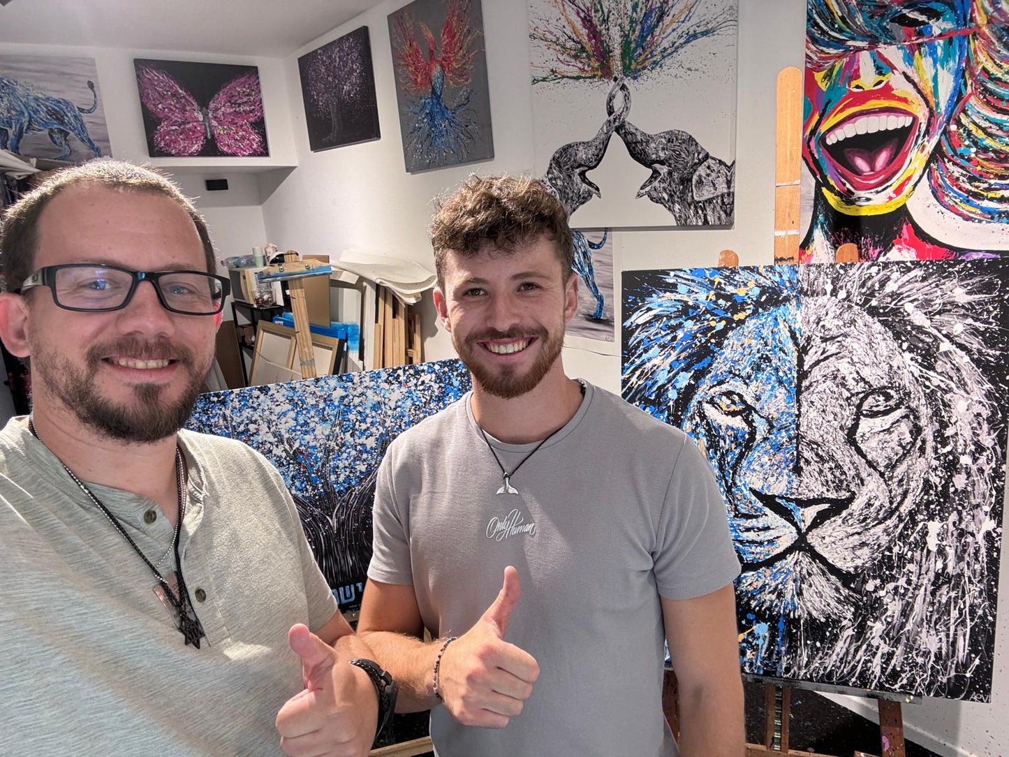 Colorful Canvas: "Lion Of Judah" by Albert Levi Art