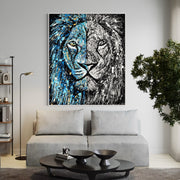 Colorful Canvas: "Lion Of Judah" by Albert Levi Art