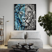 Colorful Canvas: "Lion Of Judah" by Albert Levi Art