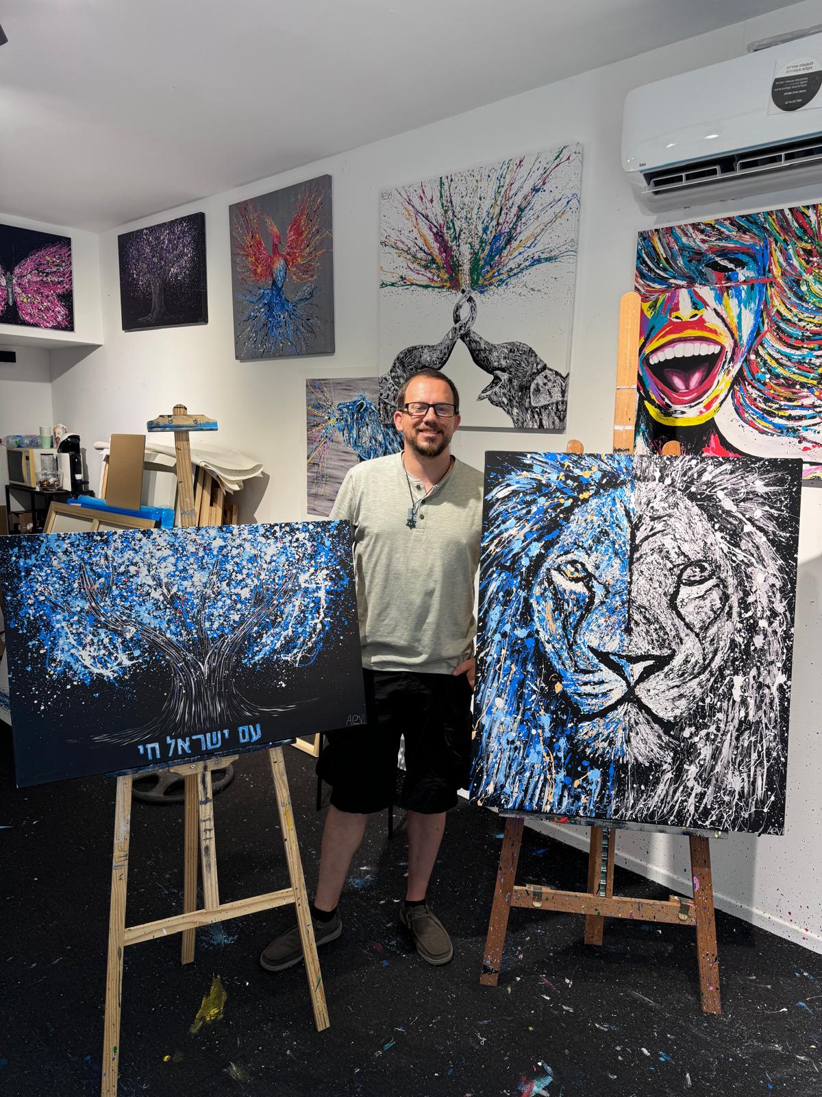 Colorful Canvas: "Lion Of Judah" by Albert Levi Art