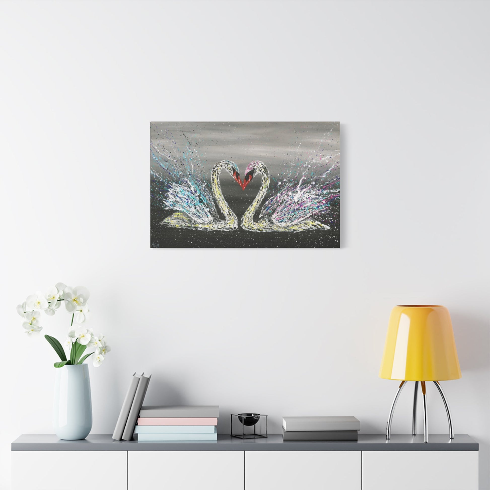 Colorful Canvas: "LOVE" by Albert Levi Art