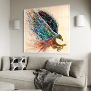 Majestic Flight - Canvas BY Albert Levi Art