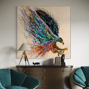 Majestic Flight - Canvas BY Albert Levi Art