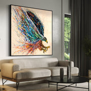 Majestic Flight - Canvas BY Albert Levi Art