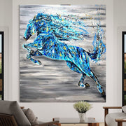 Majestic Jump - Canvas BY Albert Levi Art