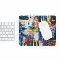 MOUSE PAD - BLUE WATERFALL - Home Decor BY Albert Levi Art