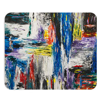 MOUSE PAD - BLUE WATERFALL - Home Decor BY Albert Levi Art