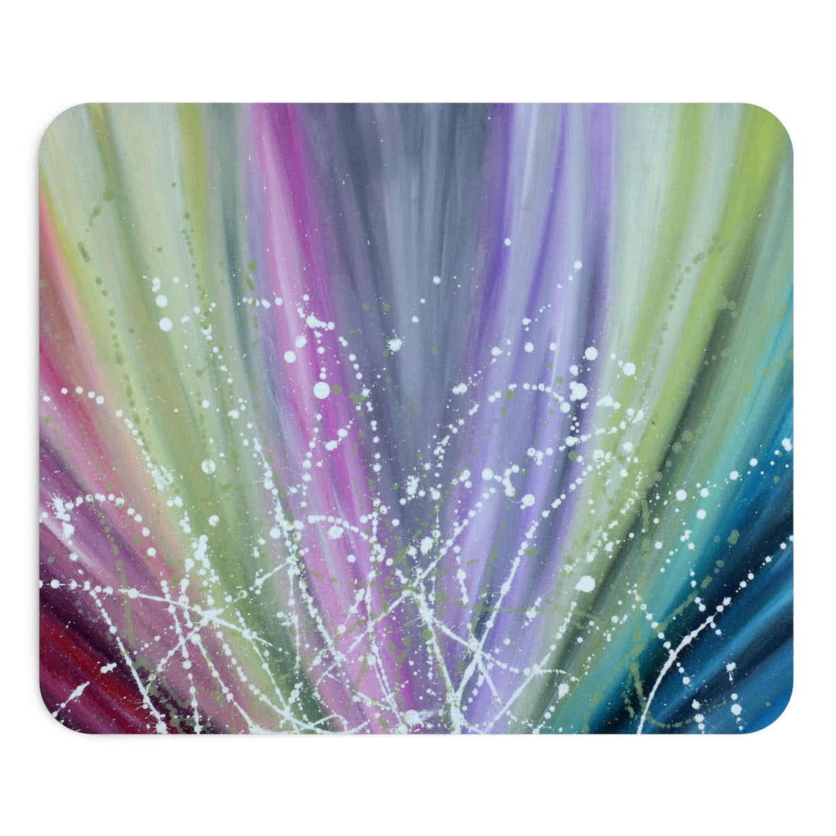 MOUSE PAD - COLORFUL LOTUS - Home Decor BY Albert Levi Art