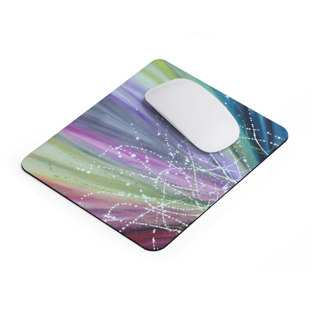 MOUSE PAD - COLORFUL LOTUS - Home Decor BY Albert Levi Art
