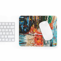 MOUSE PAD - CONNECTIONS - Home Decor BY Albert Levi Art