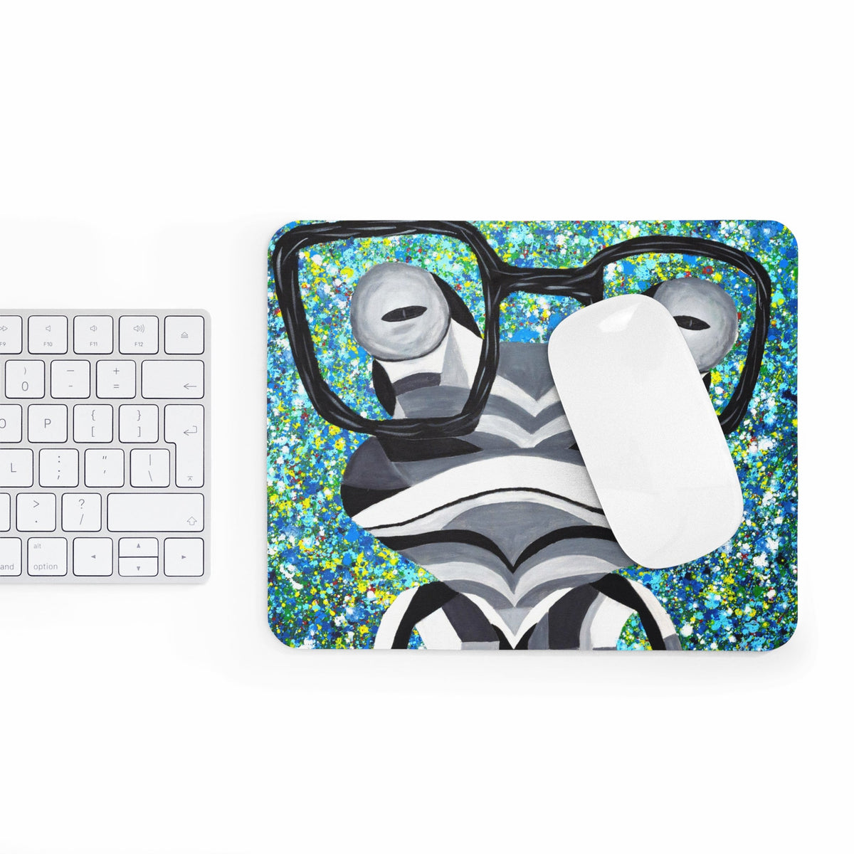 MOUSE PAD - FUNKY FROG - Home Decor BY Albert Levi Art