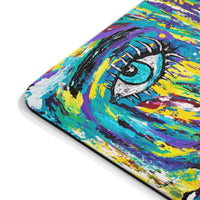 MOUSE PAD - HARD LIFE, GOOD LIFE - Home Decor BY Albert Levi Art