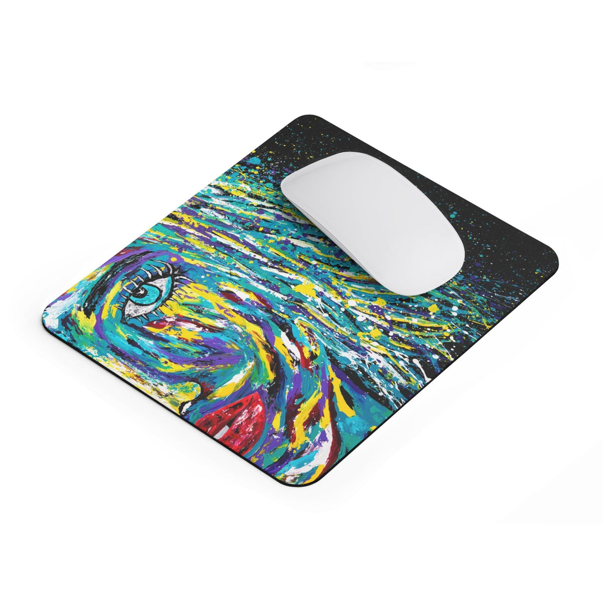 MOUSE PAD - HARD LIFE, GOOD LIFE - Home Decor BY Albert Levi Art