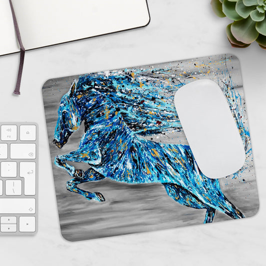 MOUSE PAD - MAJESTIC JUMP - Home Decor BY Albert Levi Art
