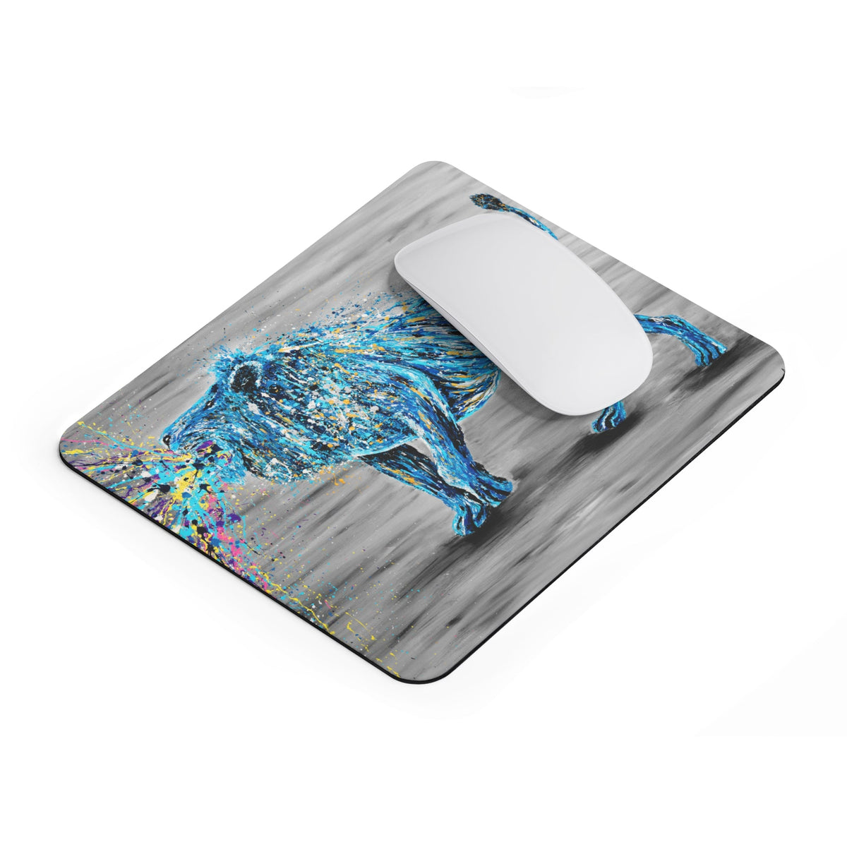 MOUSE PAD - ROAR OF STRENGTH - Home Decor BY Albert Levi Art