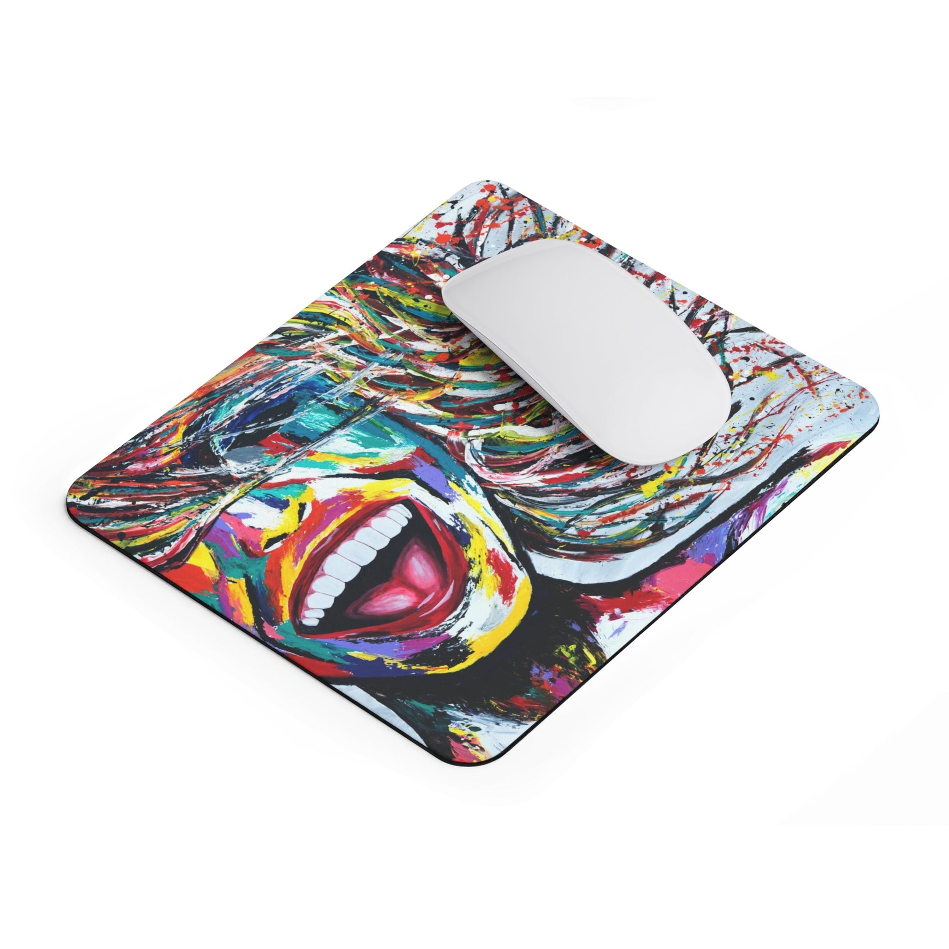 MOUSE PAD - SMILE FOREVER - Home Decor BY Albert Levi Art