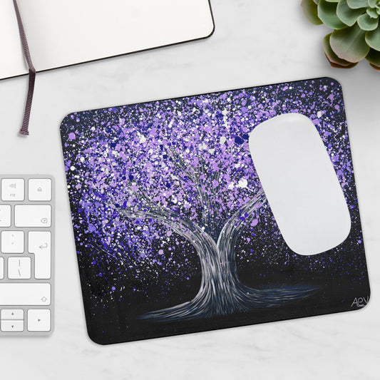 Mouse Pad - TRANQUIL PURPLE - Home Decor BY Albert Levi Art
