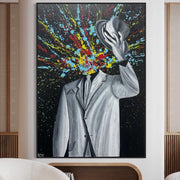 MY HEAD EXPLODED - Canvas BY Albert Levi Art