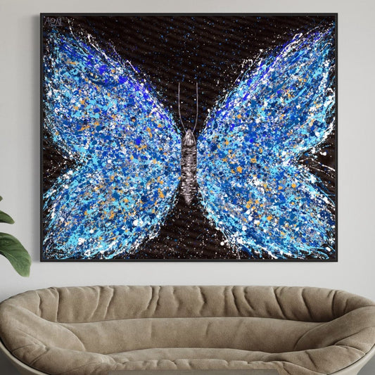 ORIGINAL ARTWORK - Blue Dream - BY Albert Levi Art