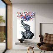 ORIGINAL ARTWORK - Bursting power - BY Albert Levi Art