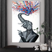 ORIGINAL ARTWORK - Bursting power - BY Albert Levi Art