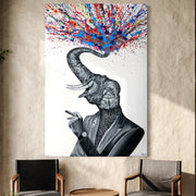 ORIGINAL ARTWORK - Bursting power - BY Albert Levi Art