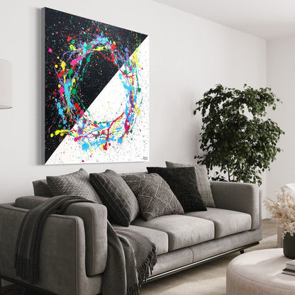 ORIGINAL ARTWORK - CIRCLE OF LIFE - BY Albert Levi Art