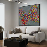 ORIGINAL ARTWORK - Colorful Wings - BY Albert Levi Art