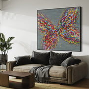 ORIGINAL ARTWORK - Colorful Wings - BY Albert Levi Art