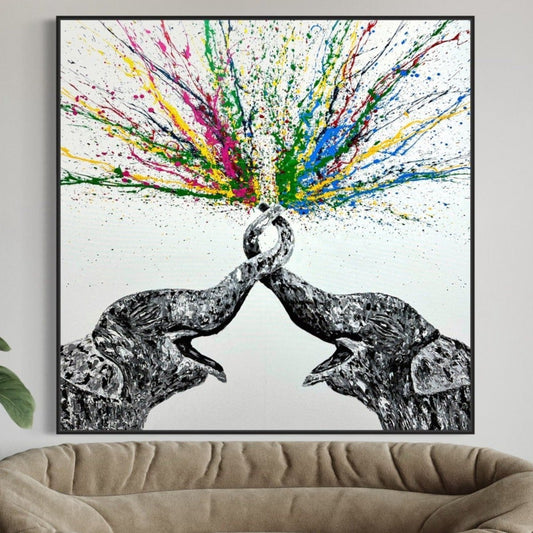 ORIGINAL ARTWORK - EVERLASTIG LOVE - BY Albert Levi Art