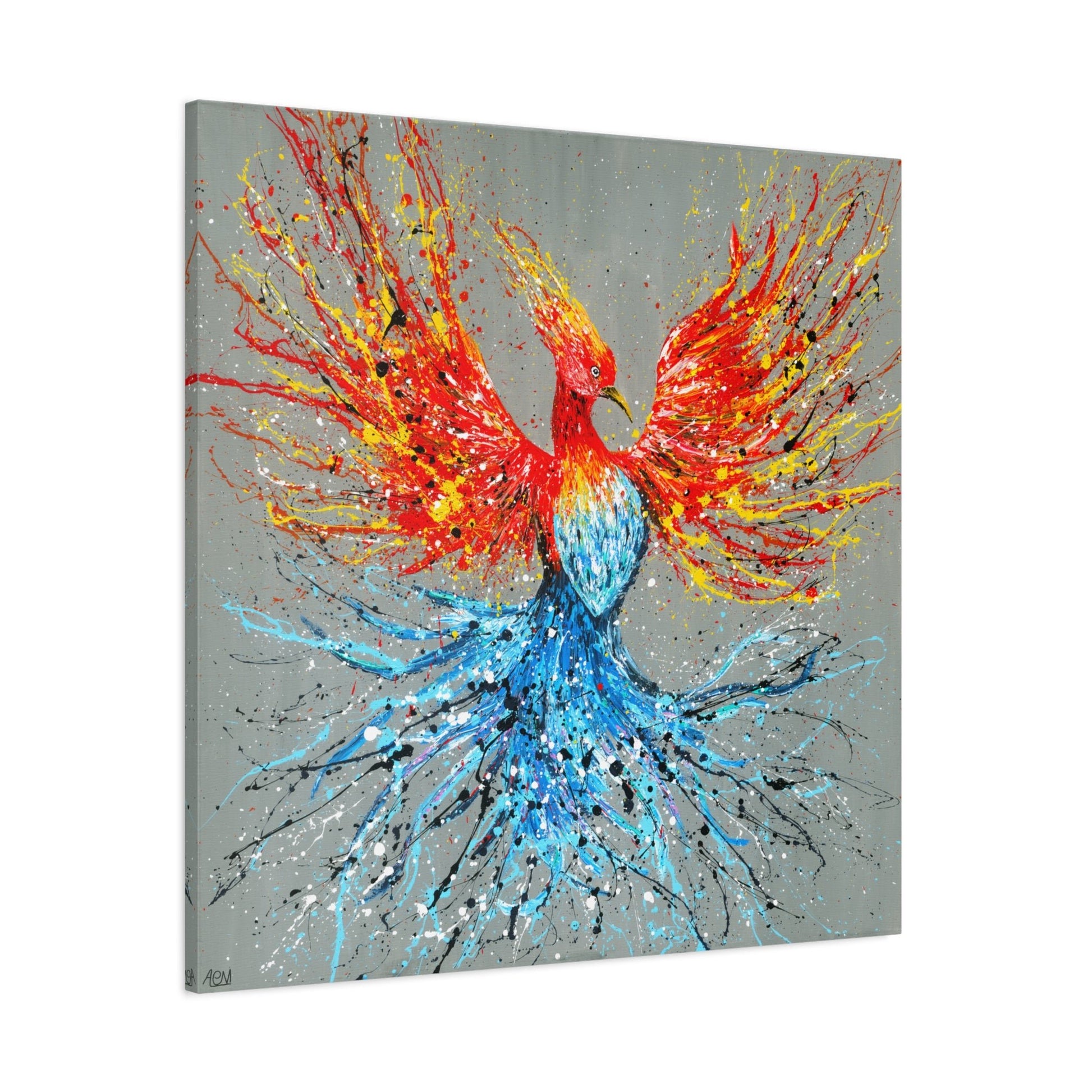 ORIGINAL ARTWORK - Explosive Power - BY Albert Levi Art