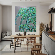 ORIGINAL ARTWORK - Family Stride - Canvas BY Albert Levi Art