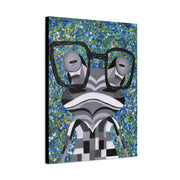 ORIGINAL ARTWORK - Funky Frog in Square Shades - BY Albert Levi Art