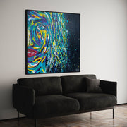 ORIGINAL ARTWORK - Hard life, good life - BY Albert Levi Art