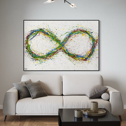 ORIGINAL ARTWORK - Infinity - BY Albert Levi Art