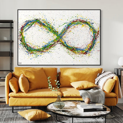 ORIGINAL ARTWORK - Infinity - BY Albert Levi Art
