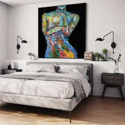 ORIGINAL ARTWORK - Intriguing beauty - BY Albert Levi Art