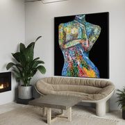 ORIGINAL ARTWORK - Intriguing beauty - BY Albert Levi Art