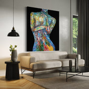 ORIGINAL ARTWORK - Intriguing beauty - BY Albert Levi Art