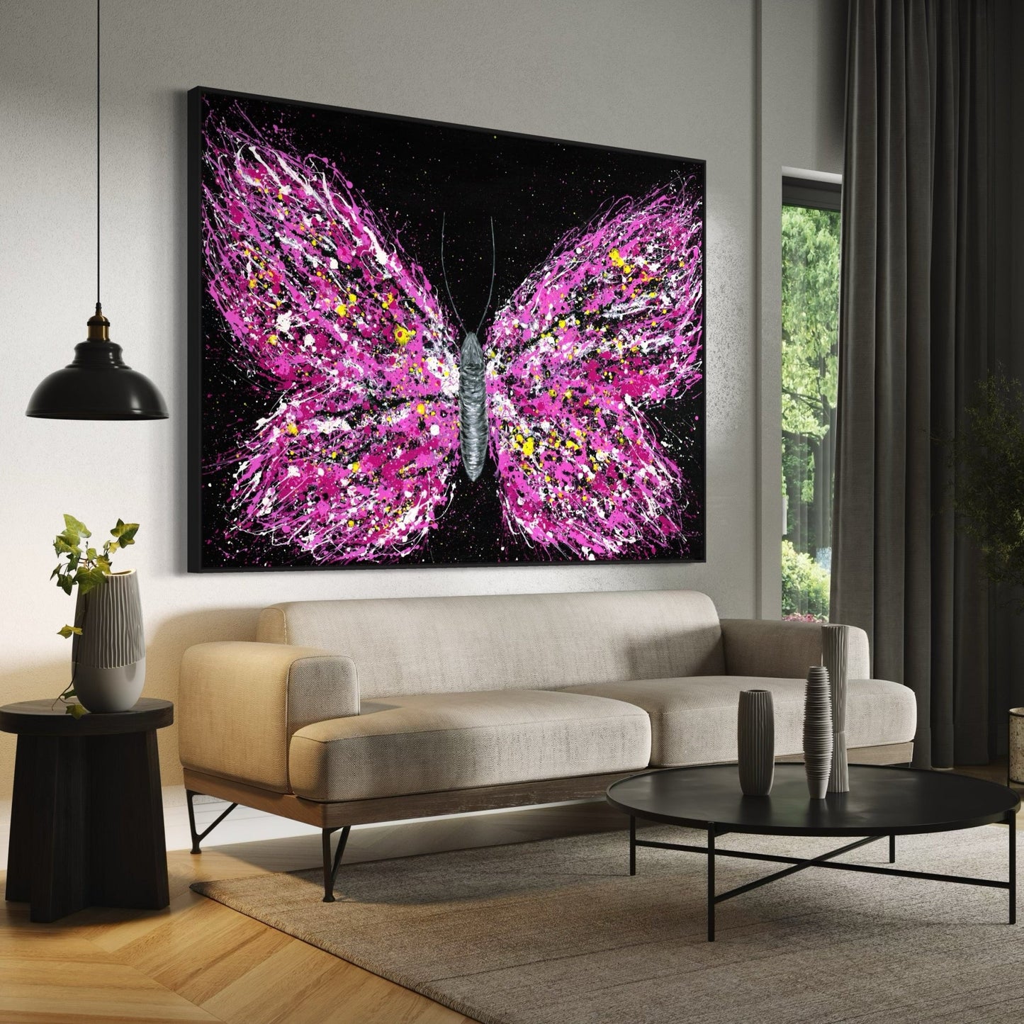 ORIGINAL ARTWORK - Pink Dream - BY Albert Levi Art