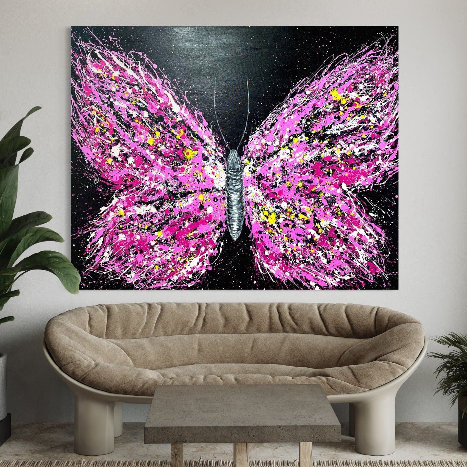 ORIGINAL ARTWORK - Pink Dream - BY Albert Levi Art