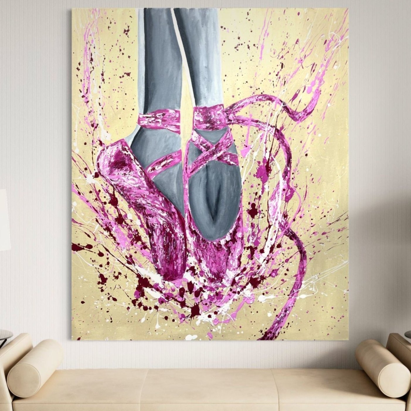 ORIGINAL ARTWORK - Powerful Dance - BY Albert Levi Art