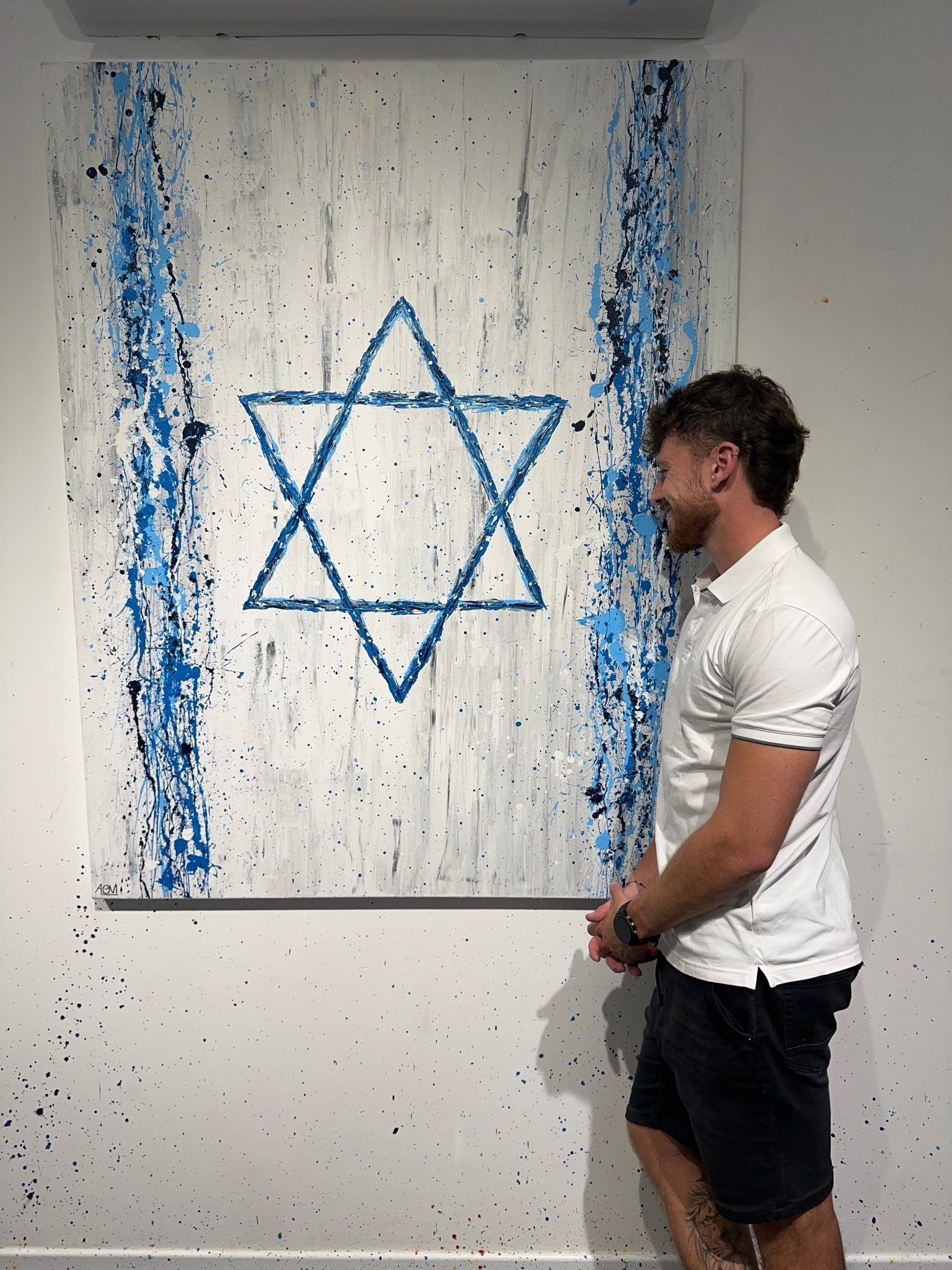 ORIGINAL ARTWORK - Proud Of Us - BY Albert Levi Art