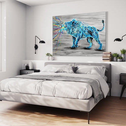 ORIGINAL ARTWORK - Roar Of Strength - BY Albert Levi Art