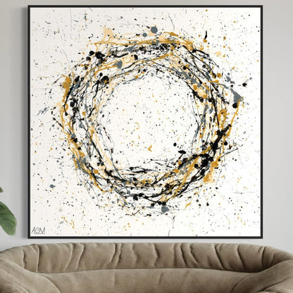 ORIGINAL ARTWORK - Tornado - BY Albert Levi Art