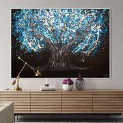 ORIGINAL ARTWORK - Tree Of Happiness - Midnight Serenity - BY Albert Levi Art
