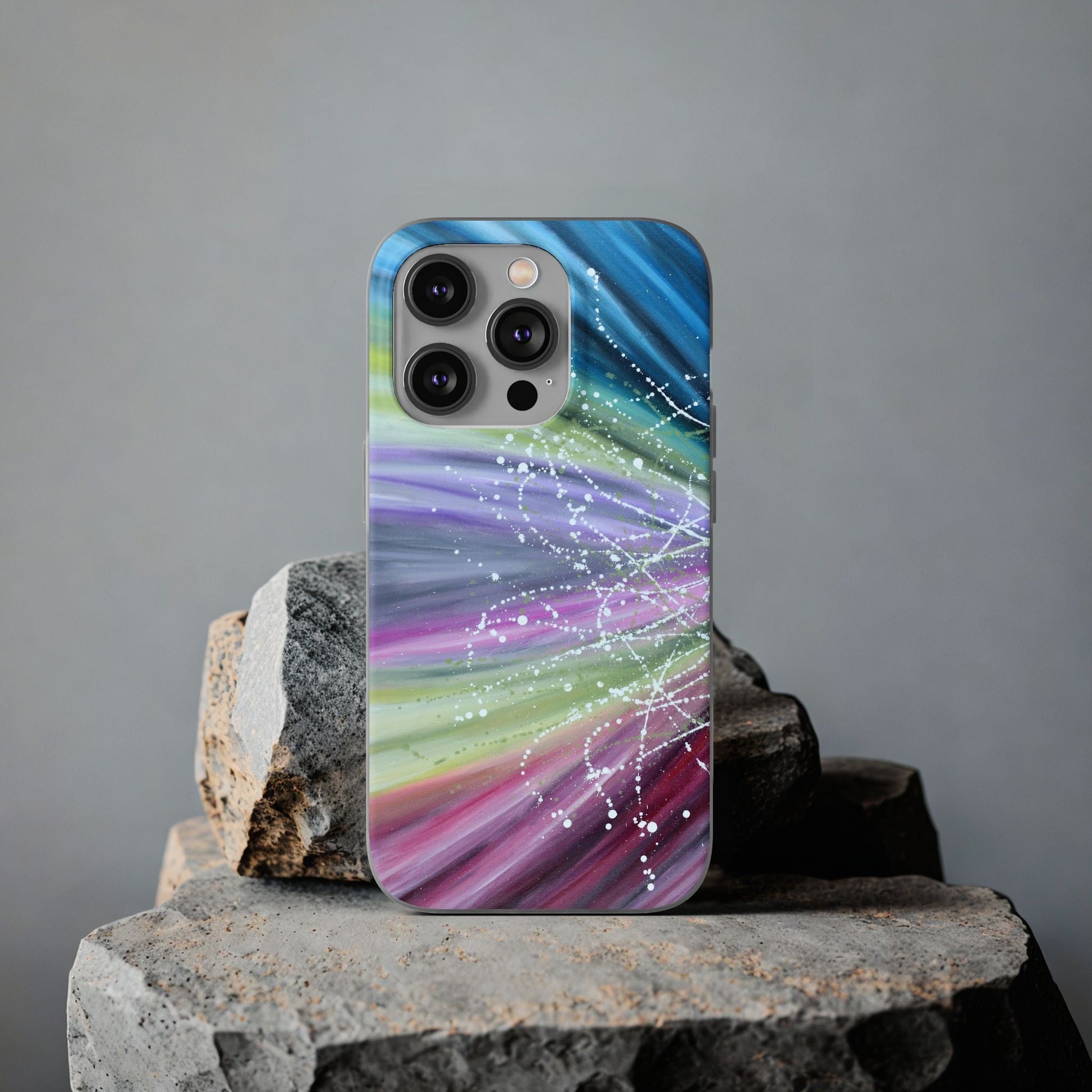 Phone Case - Colorful Lotus - Phone Case BY Albert Levi Art